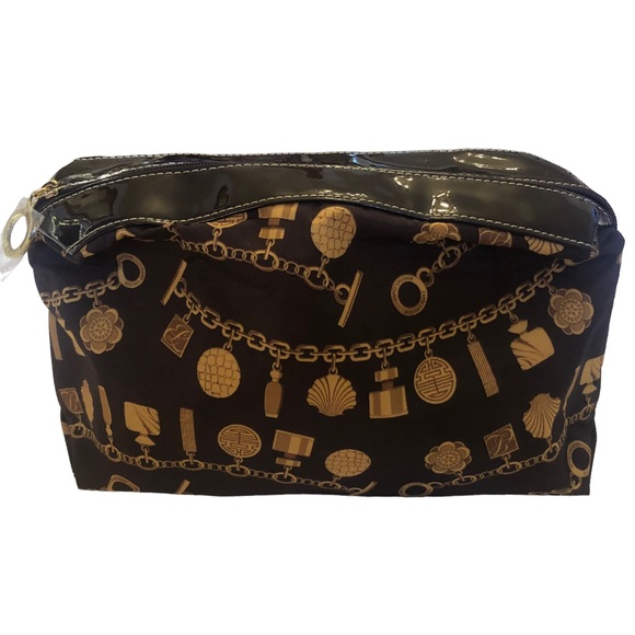 Estée Lauder Vintage Brown & Gold Charm Bracelet NEW - Picture 8 of 9